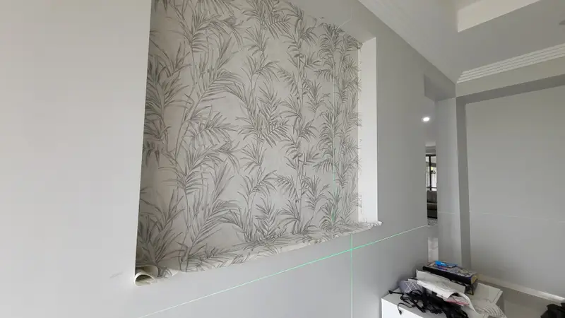 Niche Wallpaper Installation