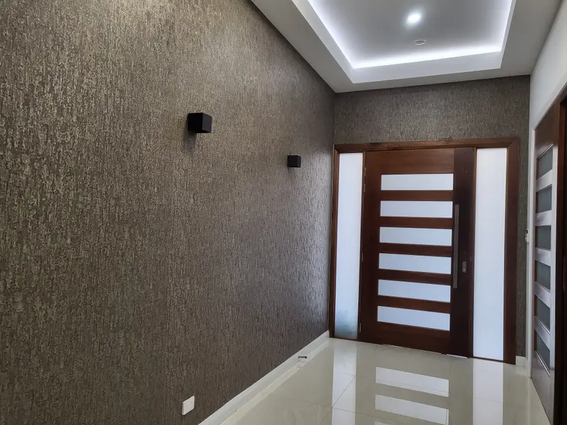 Hallway Wallpaper Installation