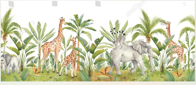 Kids Room Wallpaper Installation