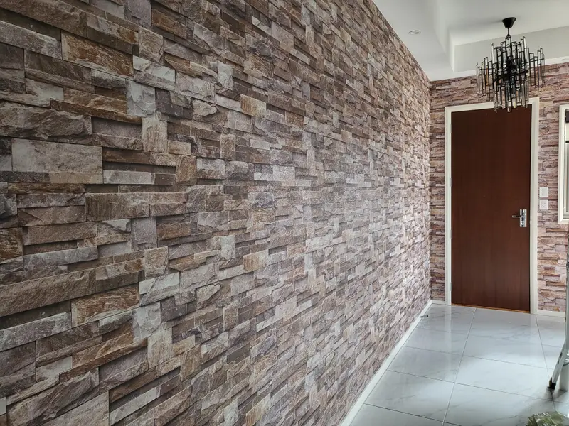 Hallway Wallpaper Installation