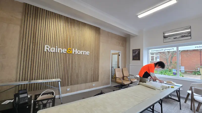 Commercial, Shops Wallpaper Installation