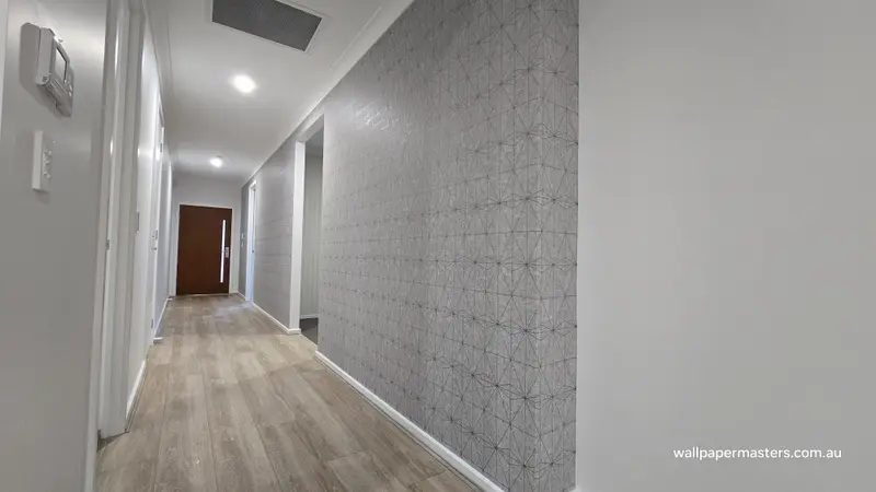 Hallway Wallpaper Installation