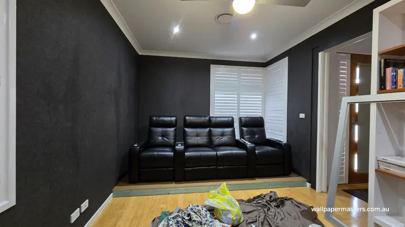 Cinema Wallpaper Installation