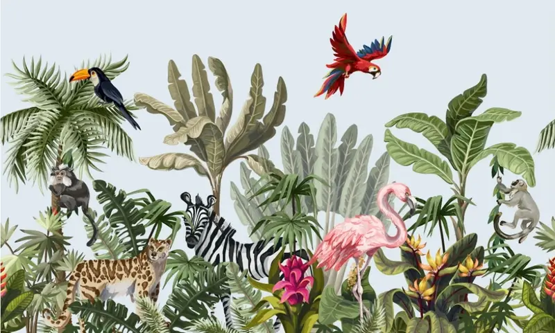 Custom mural Wallpaper Installation