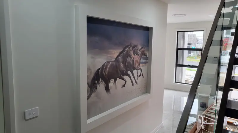 Niche Wallpaper Installation