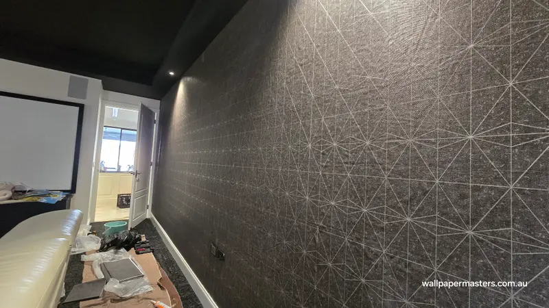 Cinema Wallpaper Installation