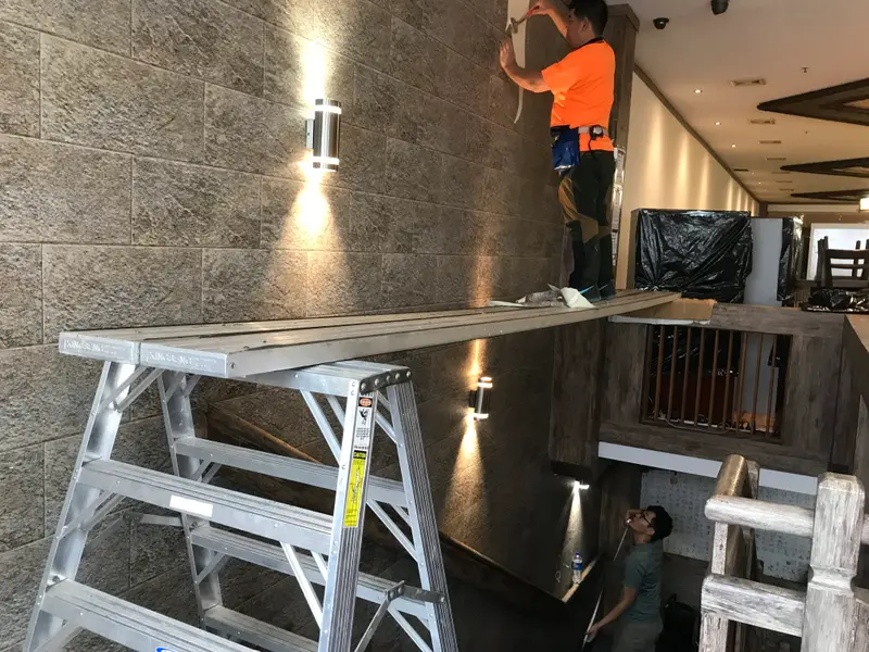 Commercial, Shops Wallpaper Installation