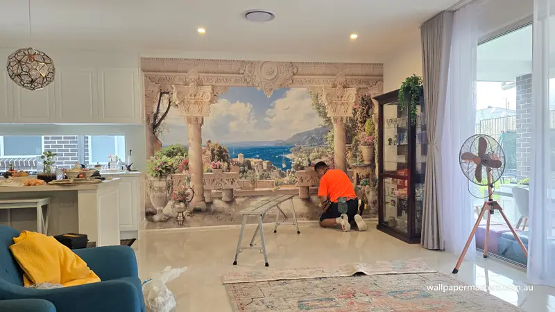 Living Wallpaper Installation