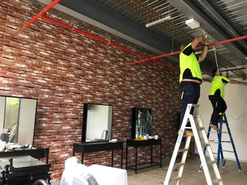 Commercial, Shops Wallpaper Installation