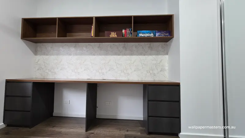 Office Wallpaper Installation