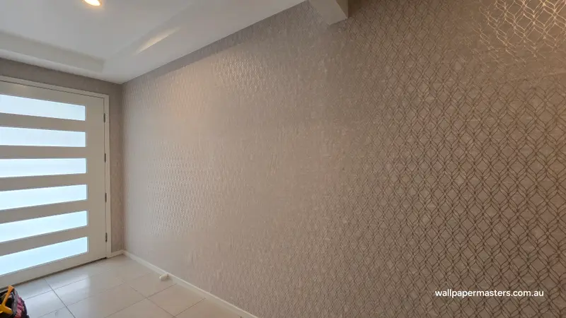 Hallway Wallpaper Installation