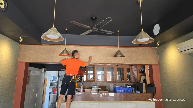 Commercial, Shops Wallpaper Installation