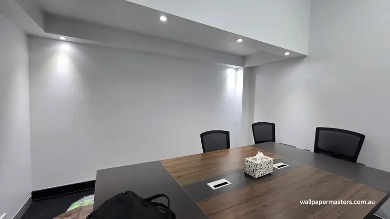 Office Wallpaper Installation
