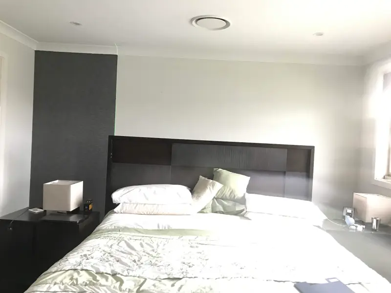 Bedroom Wallpaper Installation