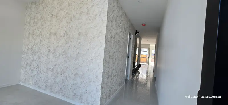 Hallway Wallpaper Installation