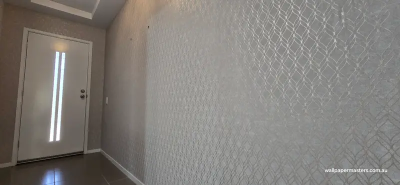 Hallway Wallpaper Installation