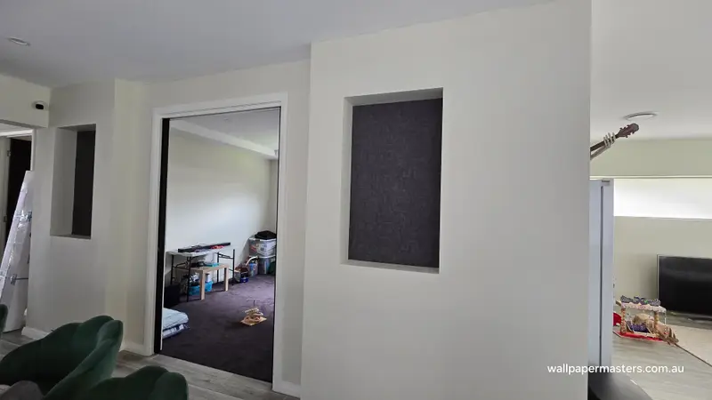 Niche Wallpaper Installation