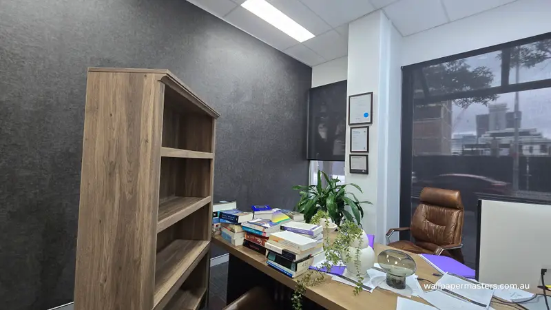 Office Wallpaper Installation