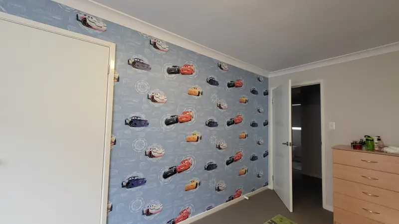 Kids Room Wallpaper Installation