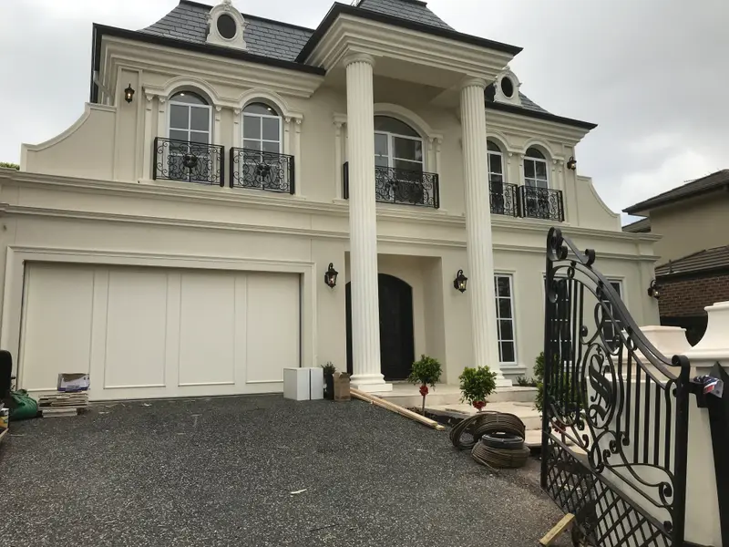 Garage Wallpaper Installation