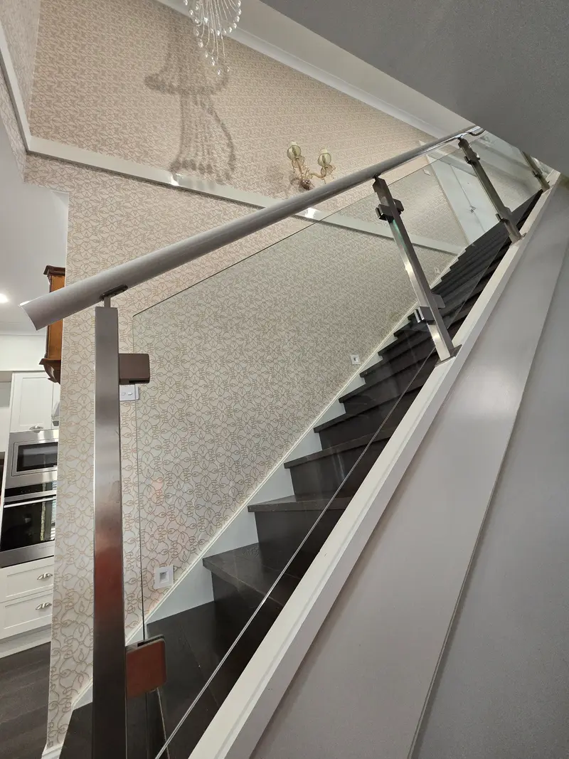 Staircase Wallpaper Installation