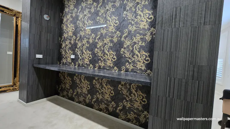 Office Wallpaper Installation