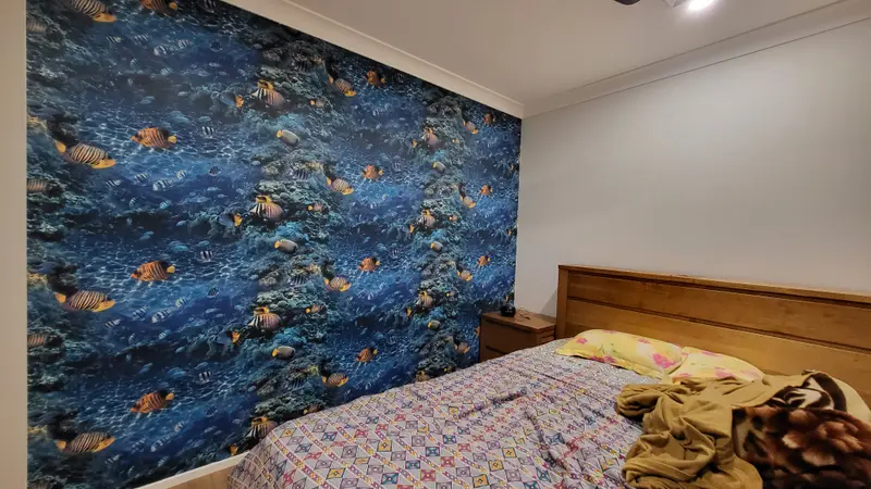 Kids Room Wallpaper Installation