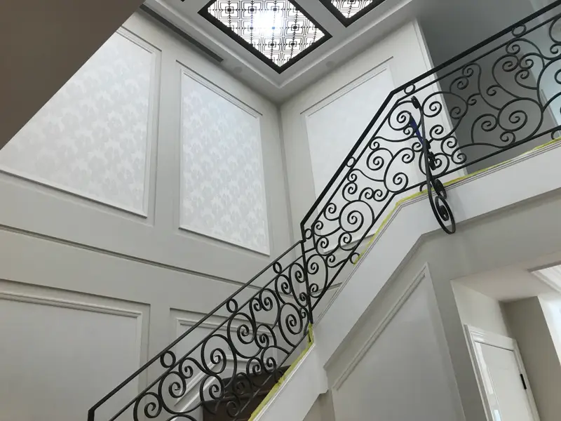 Hallway Wallpaper Installation