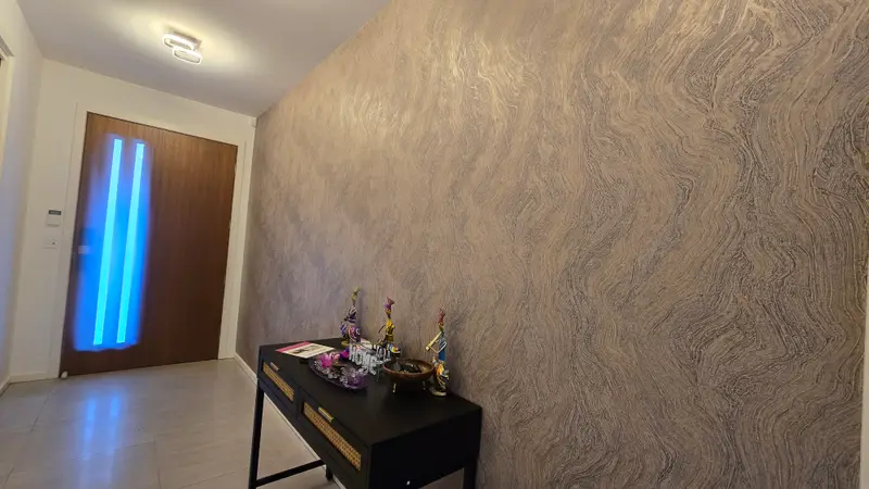 Hallway Wallpaper Installation