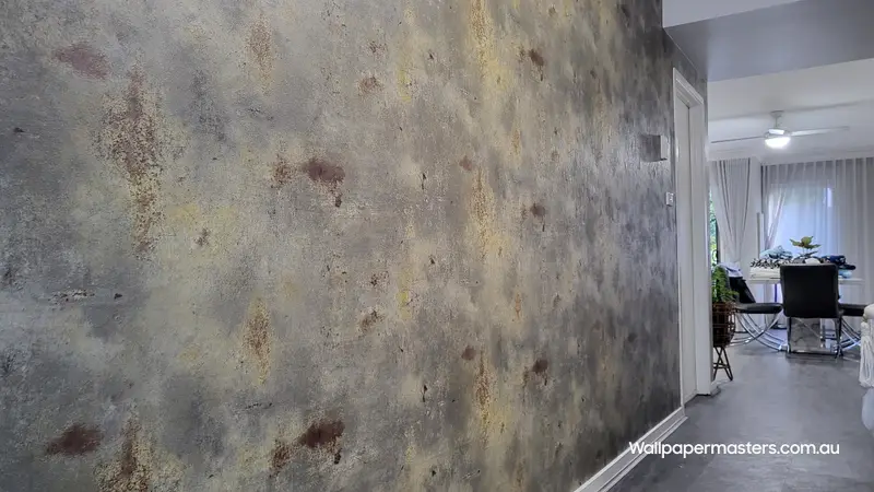 Hallway Wallpaper Installation