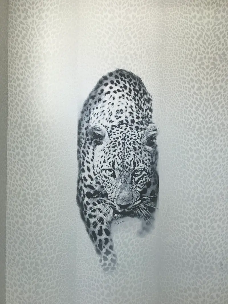 Custom mural Wallpaper Installation