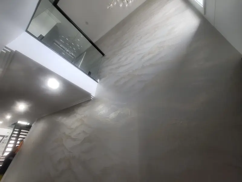 Staircase Wallpaper Installation