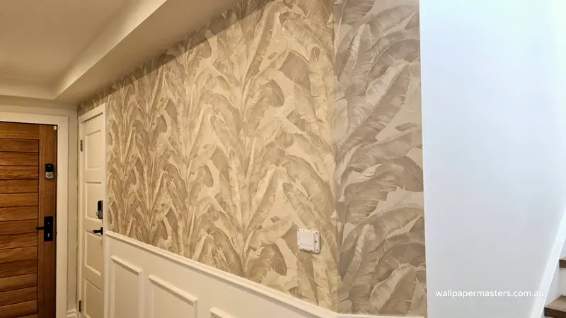 Hallway Wallpaper Installation