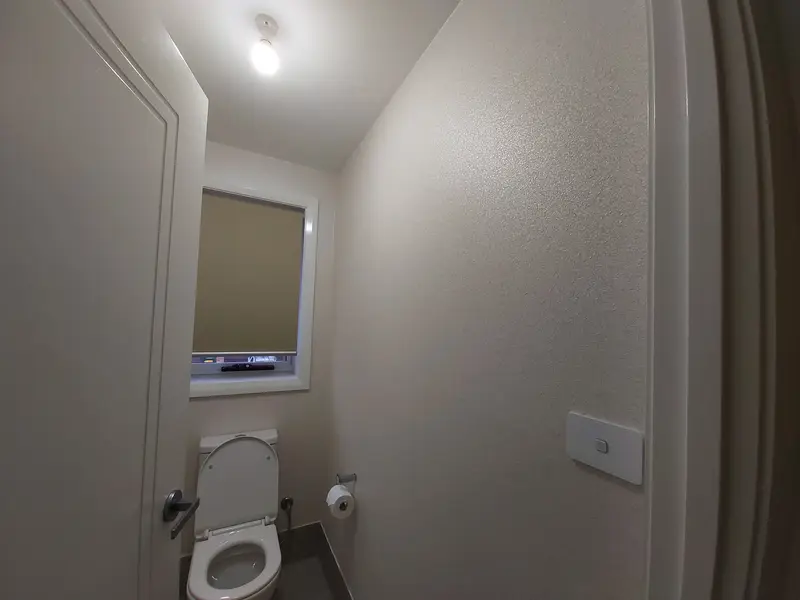 Toilet Wallpaper Installation