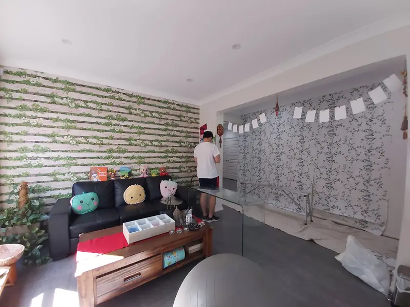 Kids Room Wallpaper Installation