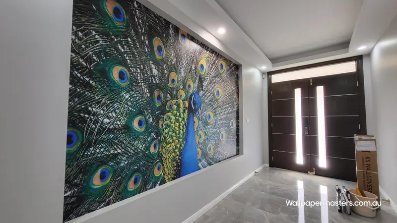 Niche Wallpaper Installation