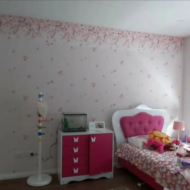 Kids Room Wallpaper Installation