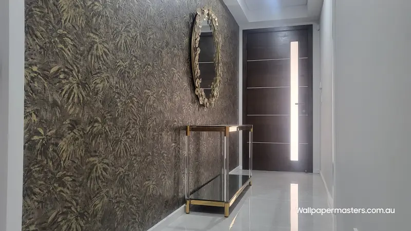 Hallway Wallpaper Installation