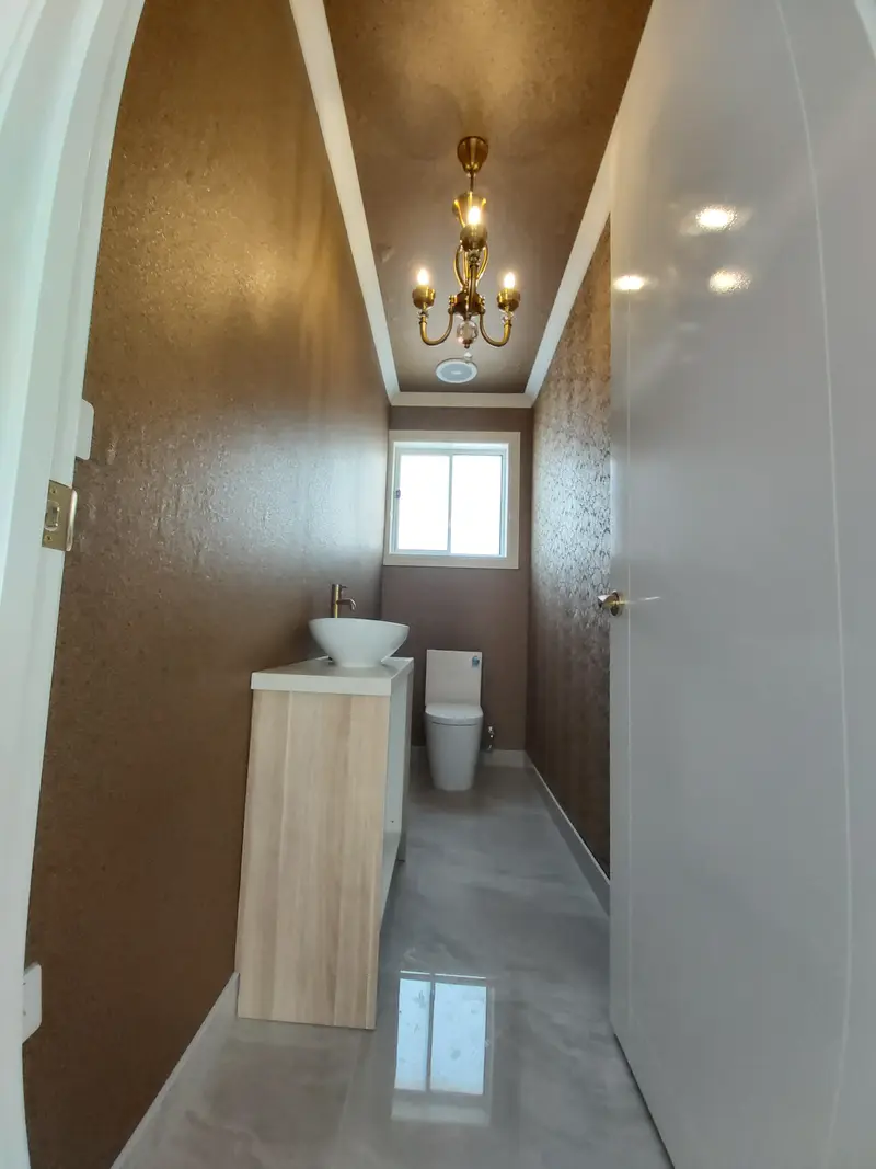 Ceiling Wallpaper Installation