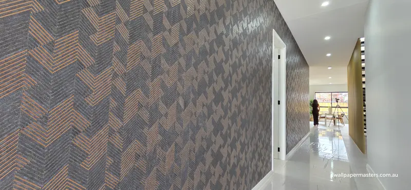 Hallway Wallpaper Installation