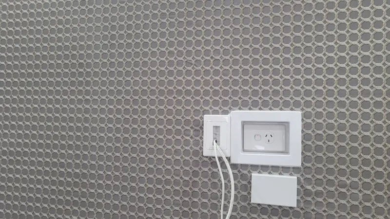 TV Back Wallpaper Installation