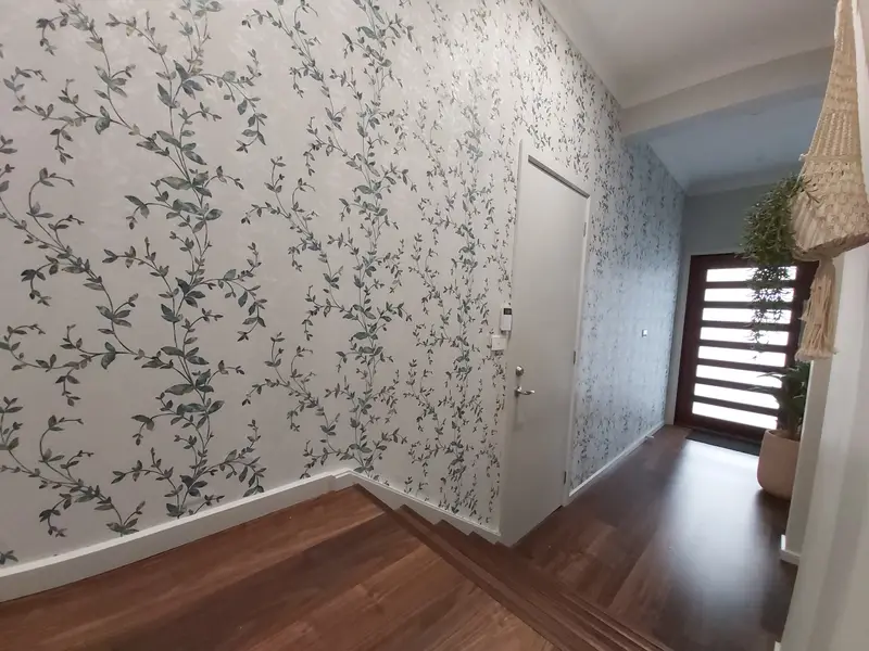 Hallway Wallpaper Installation