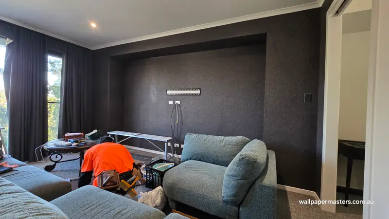 Cinema Wallpaper Installation