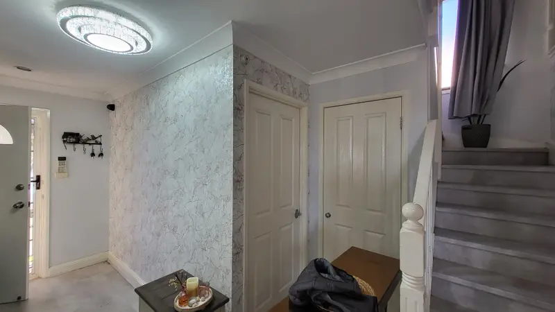 Hallway Wallpaper Installation