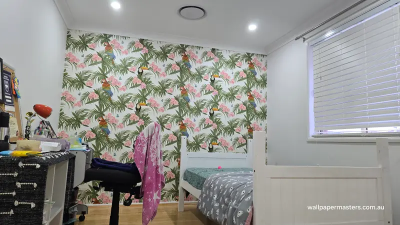 Kids Room Wallpaper Installation