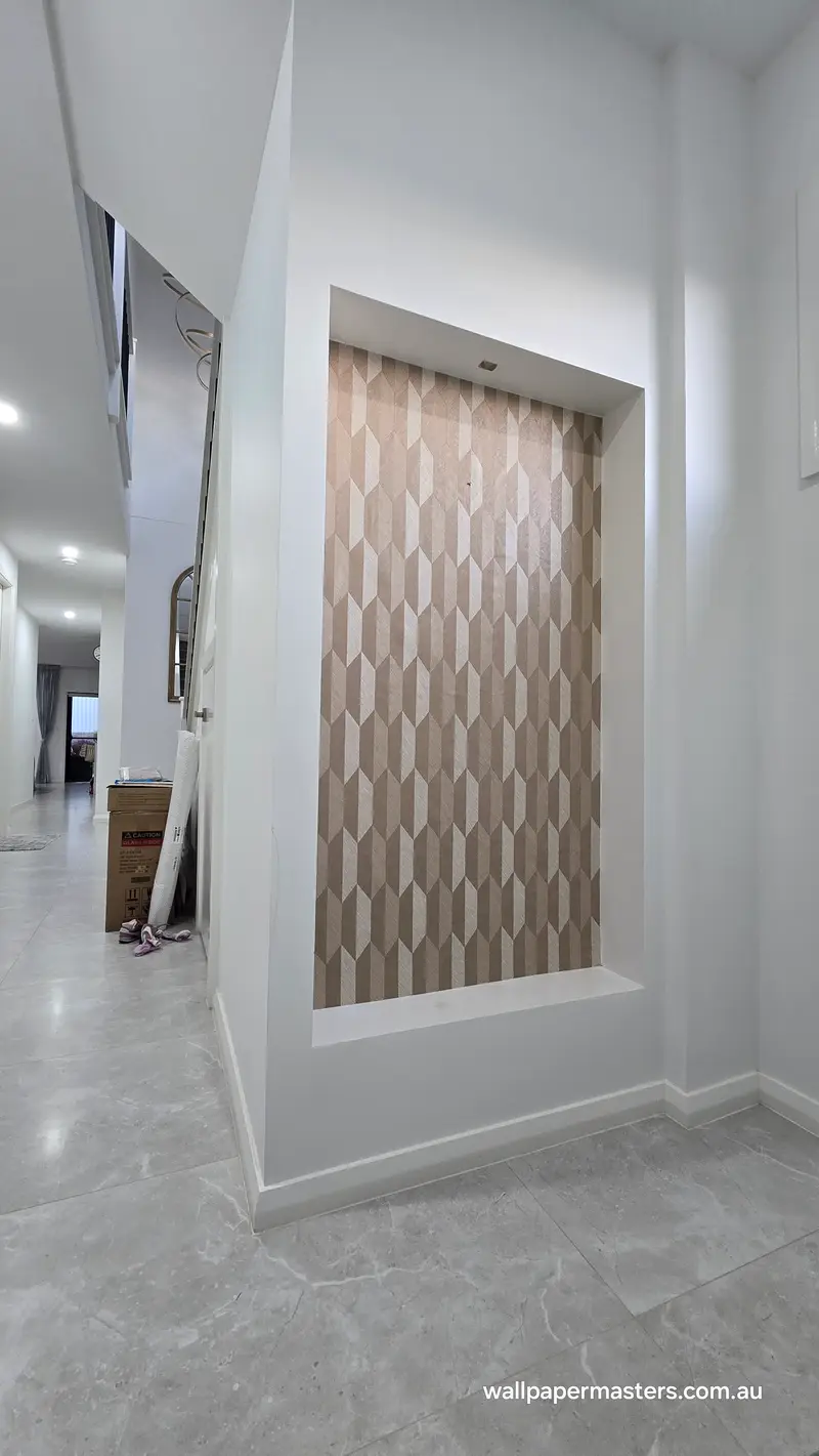 Niche Wallpaper Installation