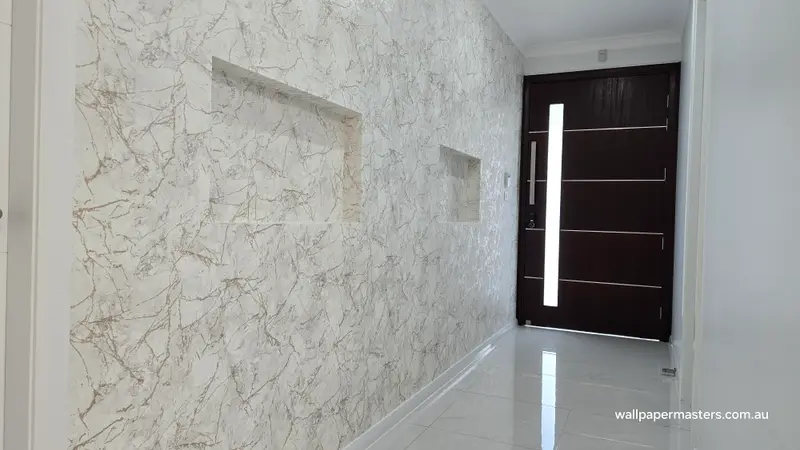 Niche Wallpaper Installation