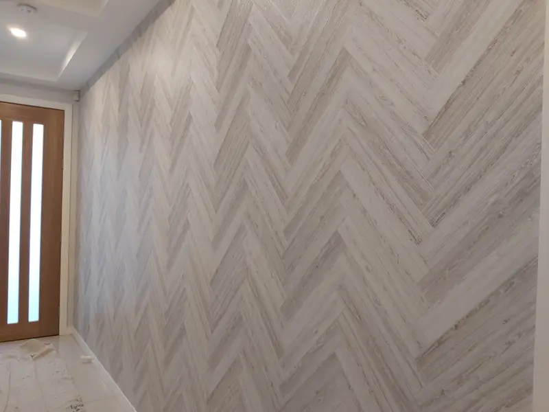 Hallway Wallpaper Installation
