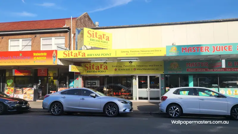 Commercial, Shops Wallpaper Installation