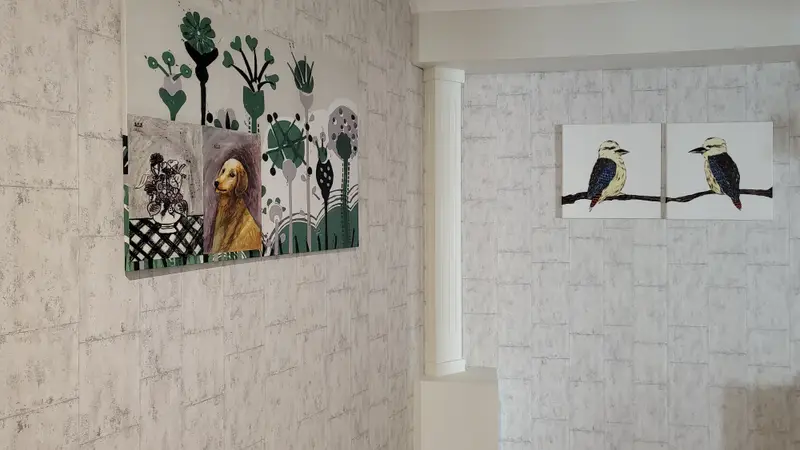 Living Wallpaper Installation